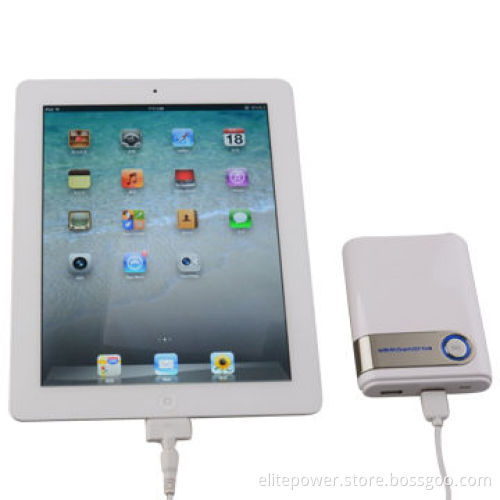 Dual USB port Power Banks for iPad, Tablet, iPhone, Samsung, 10,400mAh